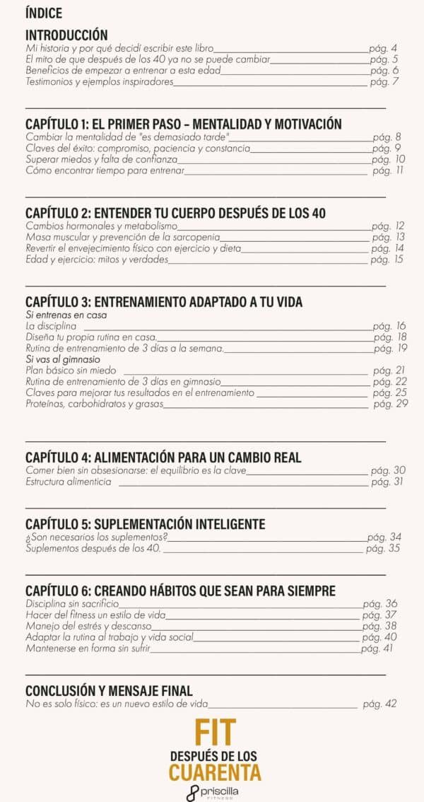 FIT DESPUÉS DE LOS 40 - Imagen 2